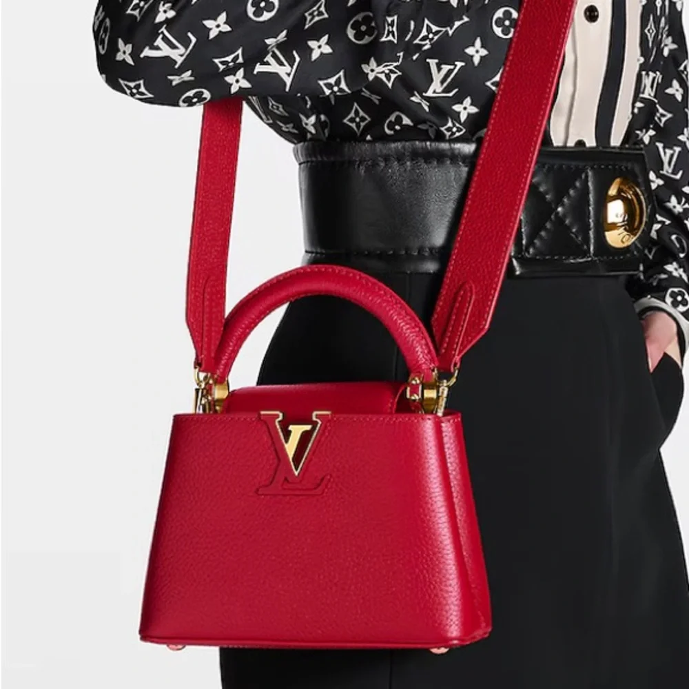 Louis Vuitton Mini Capucines Scarlet Red - Picture 5 of 16